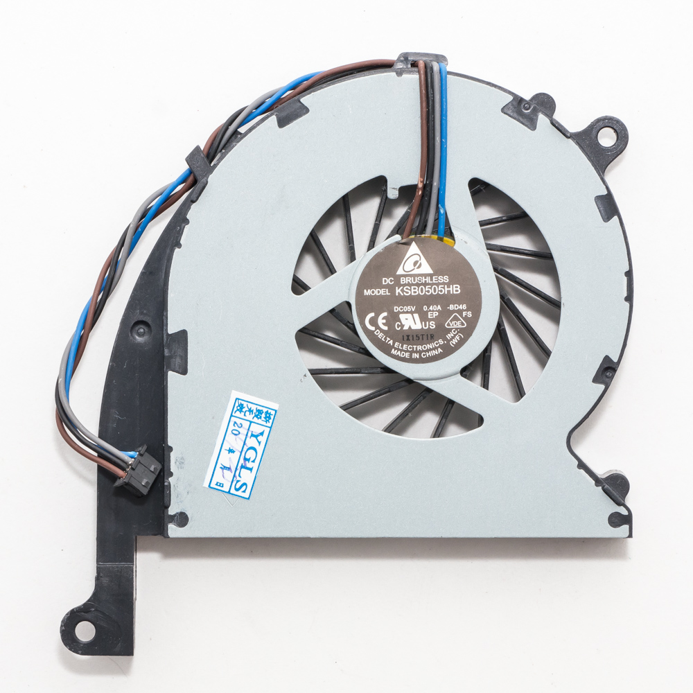 Вентилятор для ноутбука HP Envy 17 (4 pin) левый