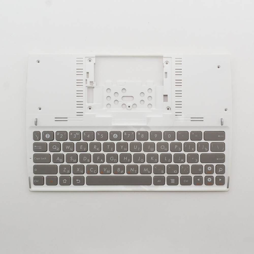 Клавиатура для ноутбука Asus Eee Pad SL101 серая с белым топкейсом