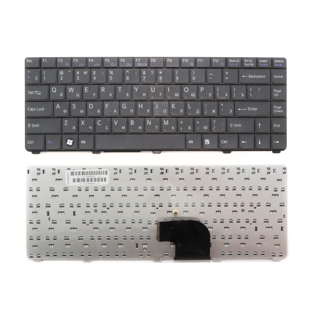 Клавиатура для ноутбука Sony Vaio VGN-C черная
