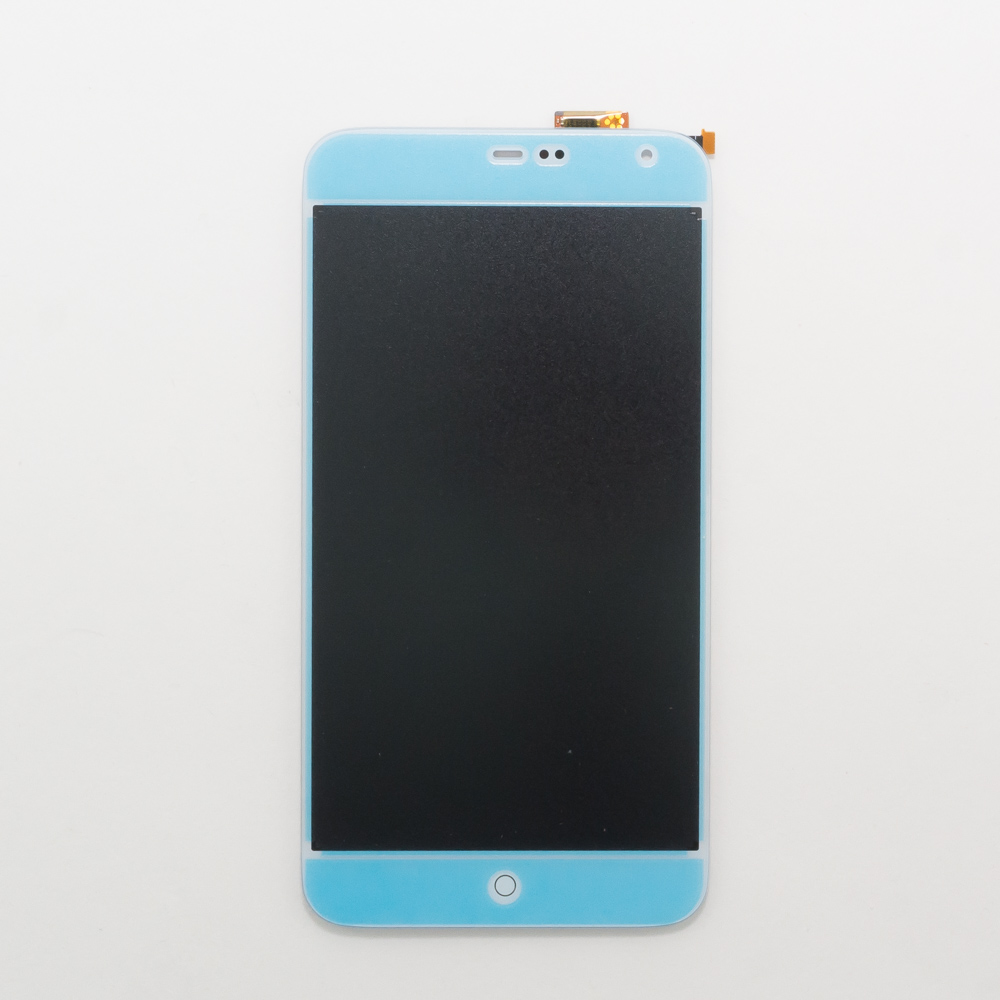 Дисплей в сборе с тачскрином для Meizu MX3 белый