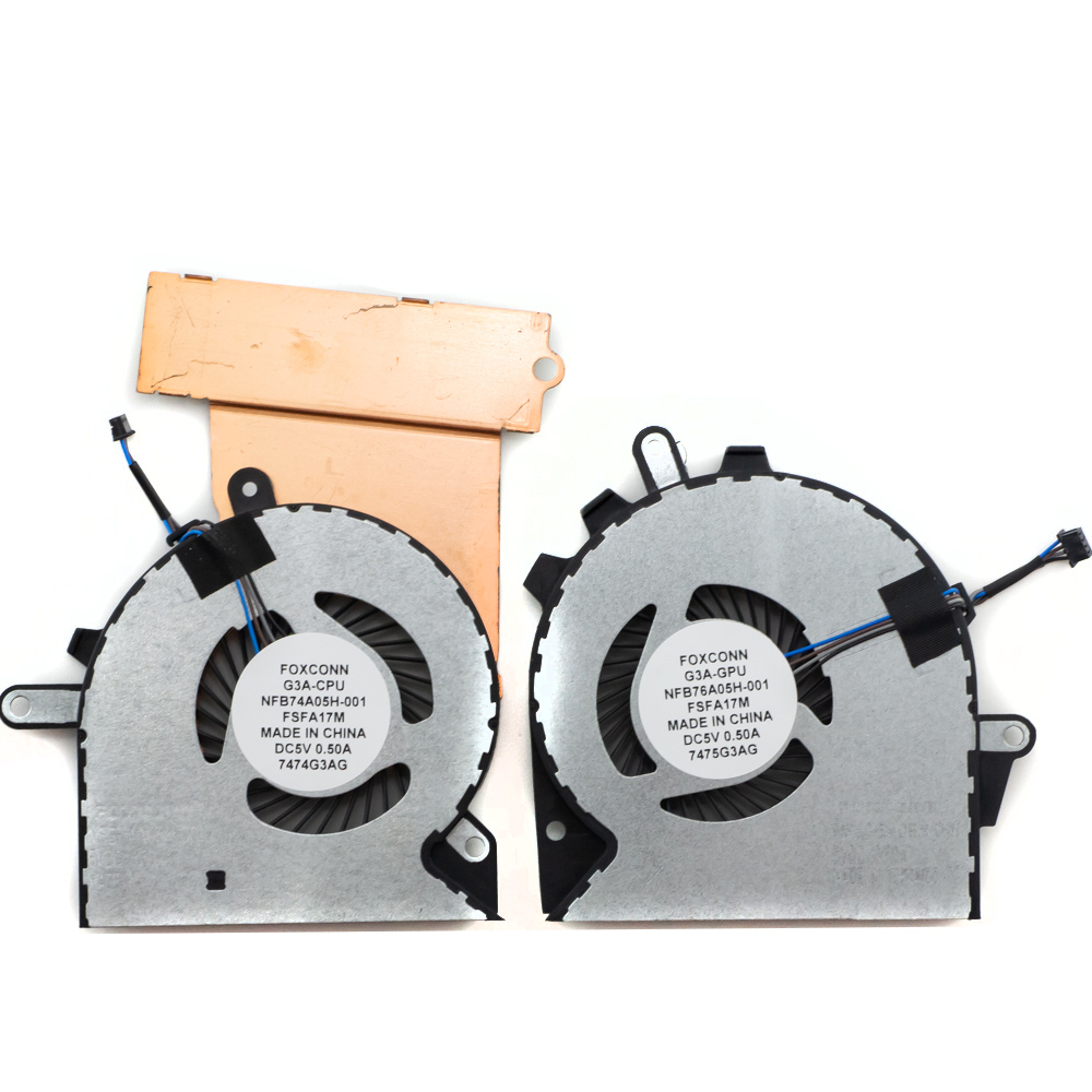 Вентилятор для ноутбука HP Omen 15-CE (4+4 pin) пара