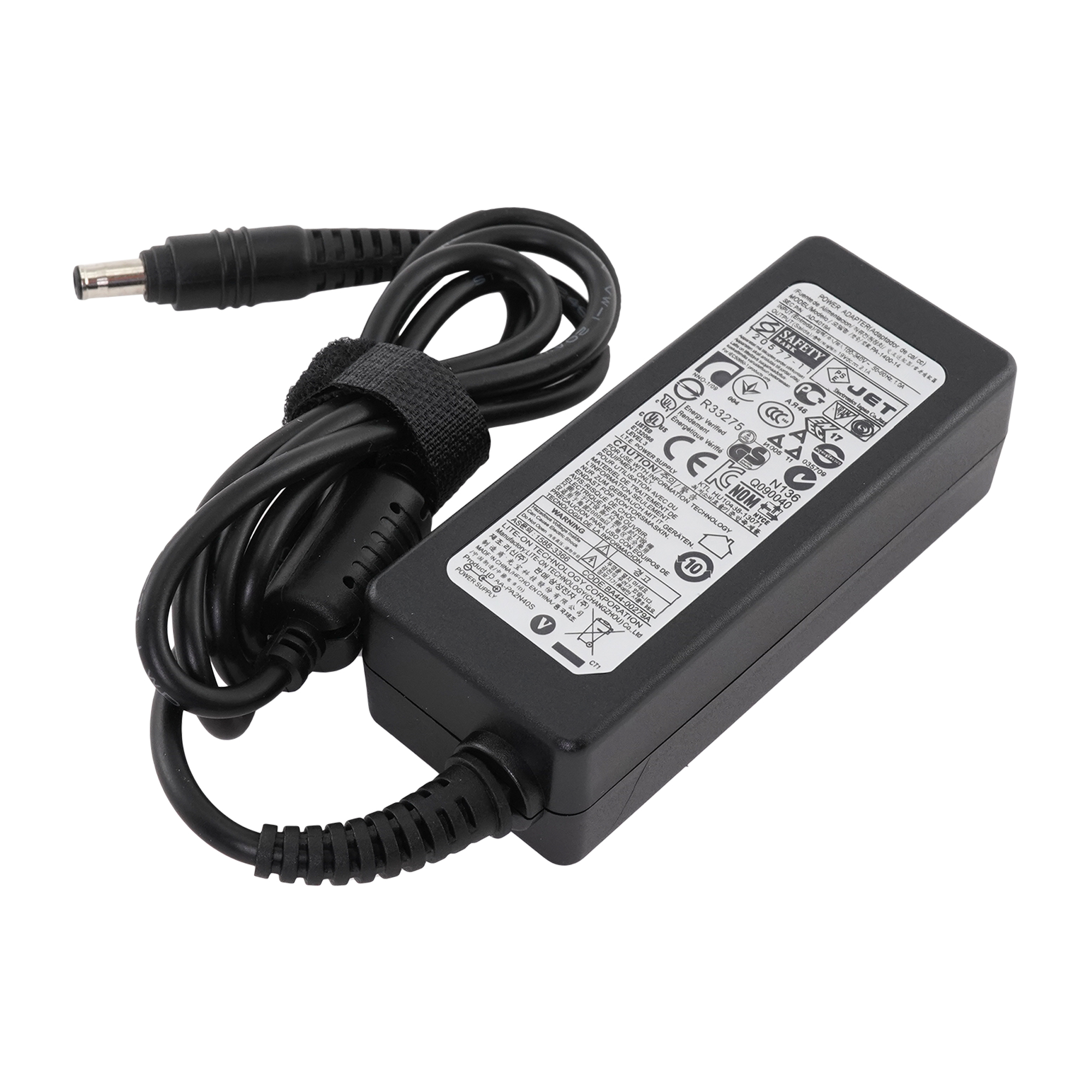 OEM зарядка для ноутбука Samsung 19V 2.1A (40W) 5.5x3.0мм с иглой