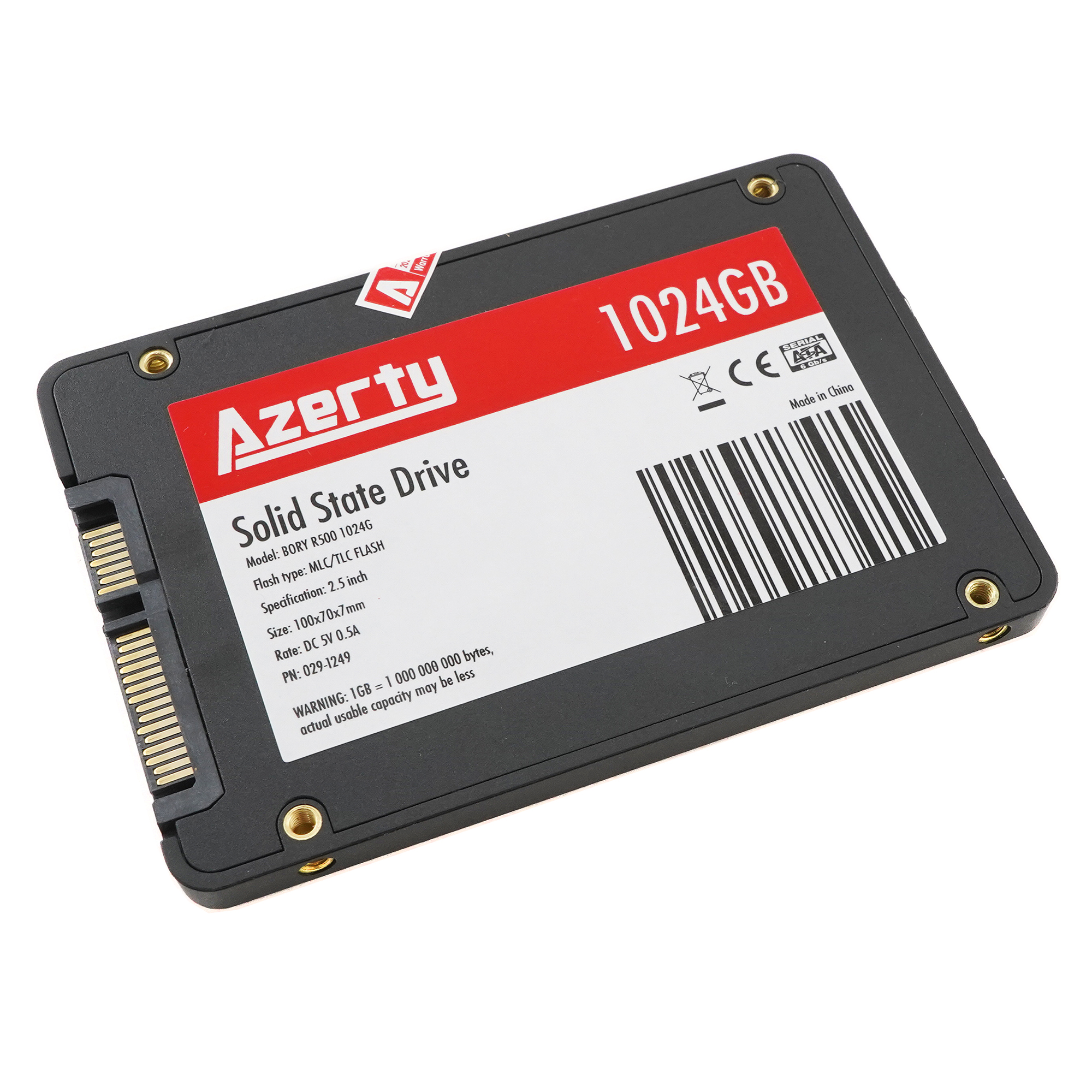 Жесткий диск SSD 2.5" 1024Gb Azerty Bory R500 1024G